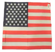 American Flag Bandana Patriotic Hav-a-Hank Hankerchief Headband NWT
