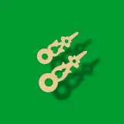 Hands for the cuckoo clock 38mm (1.5inch) and 31mm (1.22inch) eb.. 9.0107.02 NEW