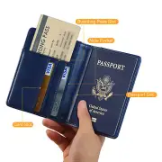RFID Blocking Travel Passport Cash Pocket & Credit Card Protector Holder WALLET