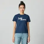 LEE 女款 LOGO JEANS 後衣襬LOGO 短袖T恤 | MODERN