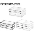 Dust Proof Transparent Organizer Shelf Jewelry Sorting Box Dormitory Desk