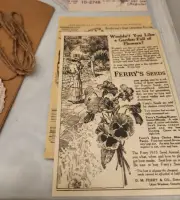 Junk Journal Scrapbooking Ephemera Lot/ / 30 Pieces Nature Floral #2