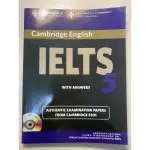 CAMBRIDGE ENGLISH IELTS 5 劍橋雅思真題學術組《未寫》