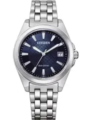 Citizen EO1210-83L Blue Dial Silver Stainless Steel Womens Watch