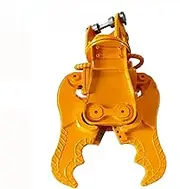 Heavy Duty Hydraulic Excavator Crusher – Cutting Shear & Clamshell Grapple for Forestry, Demolition & Material Handling