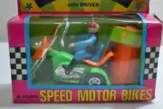 Vintage 70´s Battery Operated Remote Controlled Motorcycle Trike Chopper NIB Gr