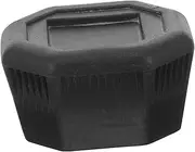 Back Cover of Racket Handle Tennis Racquet End Cover Butts Outdoor Racket Racquet Protector End Tennis Replacement Sports Accessories Plastic Black