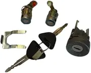 Vertex Auto Part Proton Jumbuck Ignition Barrel, Lid Lock & Key Set - High-Quality Replacement