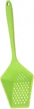 Ergonomic Kitchen Accessory Silicone Strainer Spoon Hanging Hole Ice Scoop