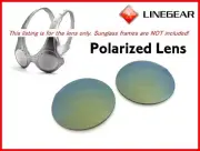 LINEGEAR Emerald Polarized Lens for Oakley Over The Top [OTT-EM-POLA]