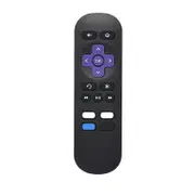 Streaming Media Player Remote Control Wireless IR Smart Controller Replacement for Roku 1 2 3 4 LT black