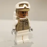 Lego Star Wars - Hoth Rebel Trooper Dark Tan Uniform White Legs 75322 - sw1185