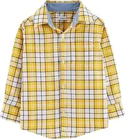 [Carter's] Baby Boys' Plaid Button-Front Shirt