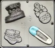 Baby Assortment Chocolate Candy Mold Baby Shower 613 NEW
