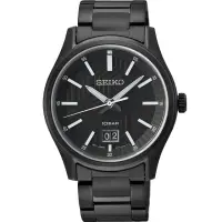 在飛比找momo購物網優惠-【SEIKO 精工】CS 黑鋼限定 石英腕錶 SUR515P