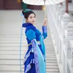 【小七】漢服女 龍葵唐裝漢服劉詩同款仙劍奇古著超仙廣袖流仙裙表演服COS新中式