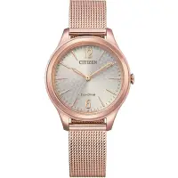 在飛比找Yahoo奇摩購物中心優惠-CITIZEN星辰 典雅大方米蘭時尚腕錶(EM0508-80