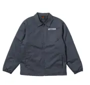 Spitfire Wheels Skateboard Custom Burnout Jacket Mens Solid Charcoal All Sizes
