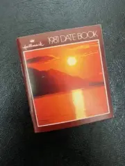Vintage HALLMARK Mini Date Book 1981 Unused
