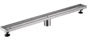 KES 32" Linear Shower Drain with Tile Insert Cover SUS 304 Stainless Steel