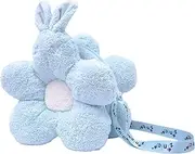 [zinici] Cute Plush Crossbody Purse for Girls (cute bunny, sky blue), Sky Blue