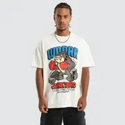 [WNDRR] Junkyard Box Fit Tee White