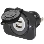 Narva USB Dual Socket HD 81134BL