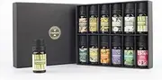 12pk Pure Natural Essential Oils Set 10ml Water Soluble Aromatherapy Oil For Humidifier Diffuser (10ml (12 packs))