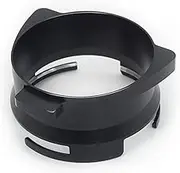 Coffee Dosing Funnel, 54mm Dosing Ring Espresso Coffee Accessrioes Fits Breville Barista Express Portafilter Aluminum Metal Black, Hand Free