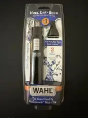 Wahl ear nose & brow trimmer Dual-head wet/dry NEW! original packaging 5567-200