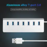 4/7-in-1 Multiport USB Docking Station Hub Adapter USB3.0 TypeA 5GBPS for PC Mac