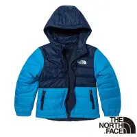 在飛比找Yahoo奇摩購物中心優惠-【The North Face】童/女 防潑水保暖雙面穿連帽
