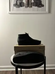 Clarks Boots Shacre Men Black 59440 Lace Up