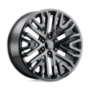 Performance Replicas PR197 22x9 6x139.7 28mm Gloss Black Wheel