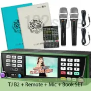 TJ Media B2 Machine+ Wired Microphone + Remote + Song Book (Koreran+Foreign)