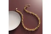 Bullion Gold Urban U-Link Hardwear Necklace in Gold
