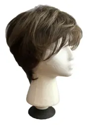 New PRESTIGIOUS WIG BY TONI BRATTIN LIGHT BROWN 301 REG HF Layered Classic PIXIE