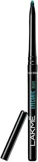 Lakme Eyeconic Kajal, Turquoise Colour, Matte Kohl Liner in a Twist Up Pencil - Waterproof, Smudge Proof & Long Lasting Eye Makeup, 0.35 g