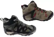 Mens Merrell Deverta 2 Mid Waterproof Comfortable Leather Hiking Boots - ModeSho