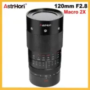 AstrHori 120mm F2.8 Macro 2X Full Frame Lens for Sony E Canon RF Nikon Z L Mount