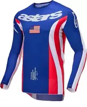 Alp. Techstar Union LE Jersey Bright Red/Dark Blue/White Large 3768124-3372-L
