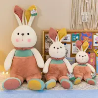 在飛比找樂天市場購物網優惠-可愛安撫兔子公仔毛絨玩具小白兔布娃娃玩偶兒童生日禮物女孩寶寶