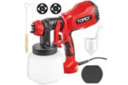 TOPEX 400W Handhold Electric Paint Sprayer Gun 1000ml High Power Portable Spray-Gun Kit Painting Spray Tool