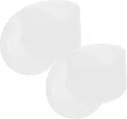 PAMINGONO Pcs Nail Tool Sterilizer Box Detachable Lid Plastic Nail Art Tools Cleaner Case for Fingernail White