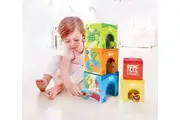 Pepe & Friends Stacking Cardboard Toy Blocks