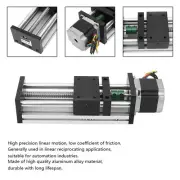 100mm 1605 Screws Guide Rail Sliding Table + Nema23 57 Stepper Motor Set Kit