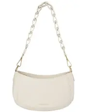 Mocha Avery Shoulder Bag in Cream