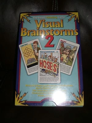 Visual Brainstorms 2 Smart Thinking Game by Binary Arts NEW! Free Shipping!