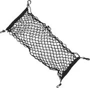 BELLIFFY Heavy Duty Cargo Net for Car Trunk Breathable Mesh Storage Organizer Durable Trunk Netting for Suvs Pickup Trucks and Vehicle Accessories for Umbrellas and Miscellaneous Items