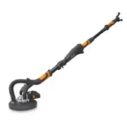 WEN Drywall Sander w/ 15-ft Hose Corded Variable Speed 5-Amp No-Tool Disc Change